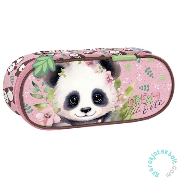 Pandás ovális tolltartó - Dream (P1APA10)