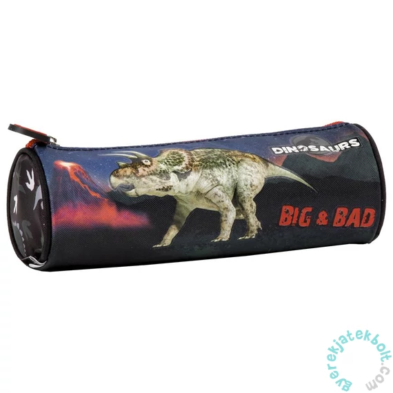 Dinoszauruszok henger alakú tolltartó - Triceratops