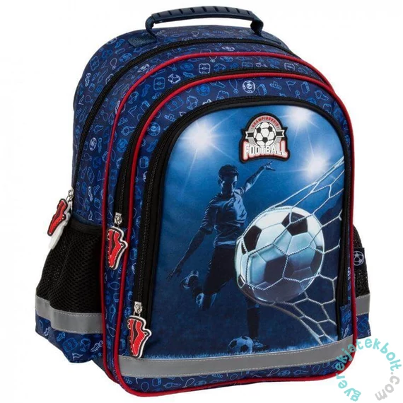 Football iskolatáska, hátizsák - sötétkék
