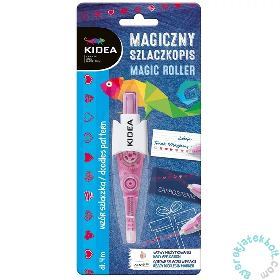 Kidea Díszítőtoll - Magic roller - HEART