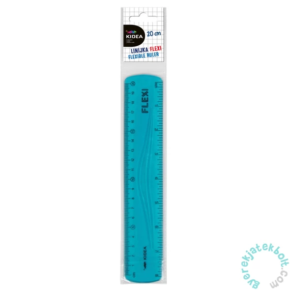 Kidea flexibilis vonalzó - kétféle - 20 cm