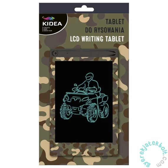 Kidea LCD kijelzős rajztábla - Military