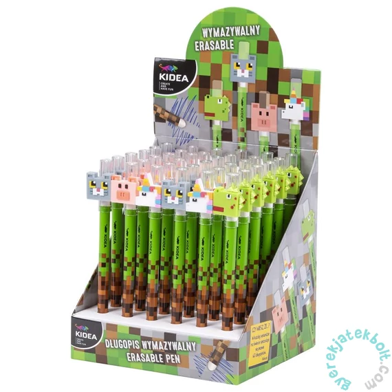 Kidea radírozható golyóstoll - Game - négyféle