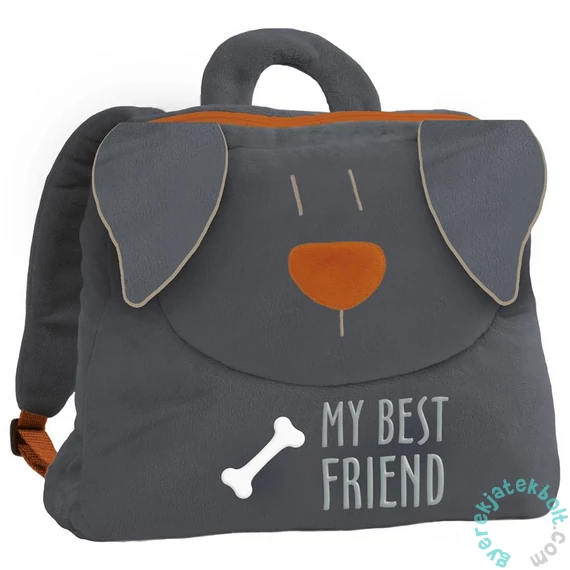 Kutyusos plüss mini hátizsák - My best friend