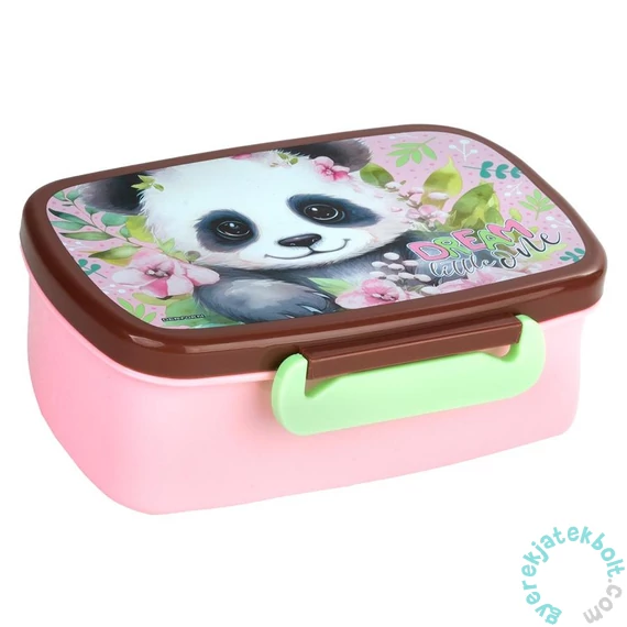 Pandás műanyag uzsonnás doboz - Dream (SAPA10)