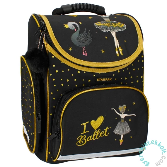 Balerina ergonomikus iskolatáska - I love ballet