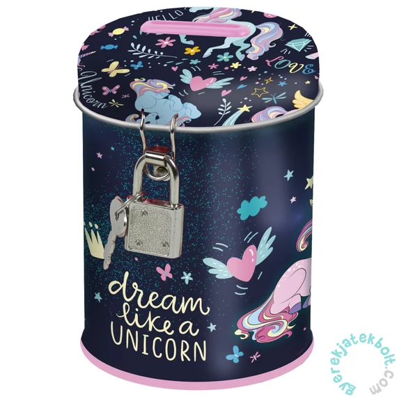 Unikornis persely lakattal - Dream Unicorn