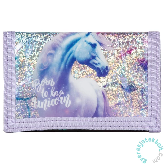 Unikornisos pénztárca - Born to be a unicorn (PFJR15)