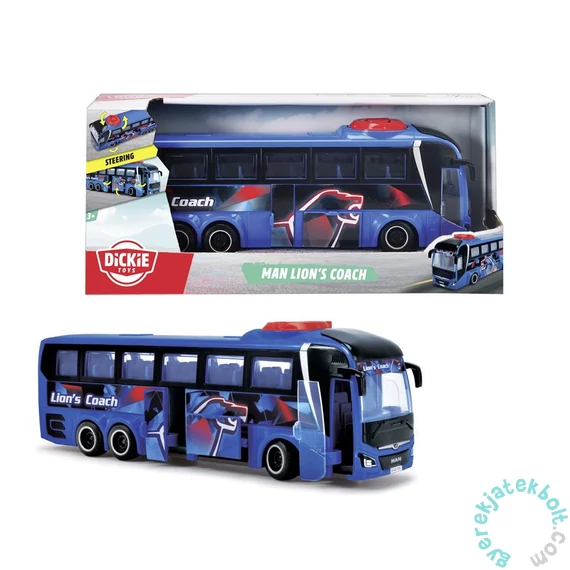 Dickie játék busz - Lion's coach - 27 cm (203744017)