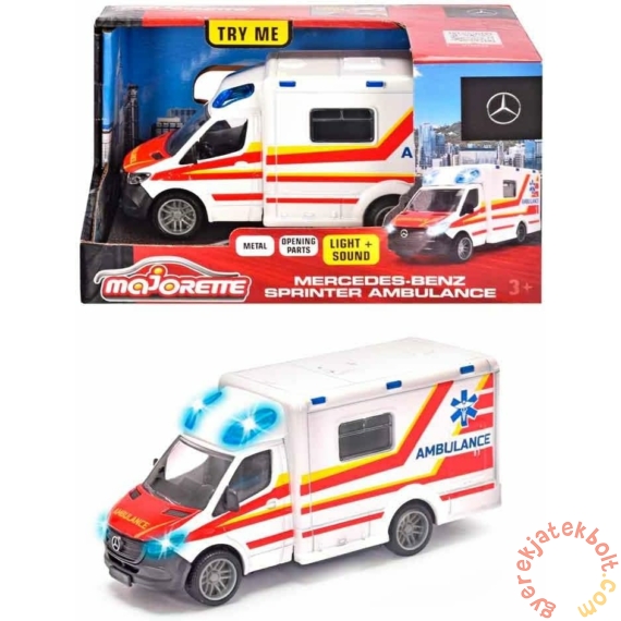 Majorette Mercedes-Benz Sprinter mentőautó