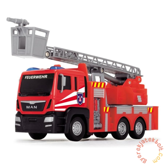 Dickie MAN Fire Engine mini játék tűzoltóautó - Emelőkosaras (3712008)