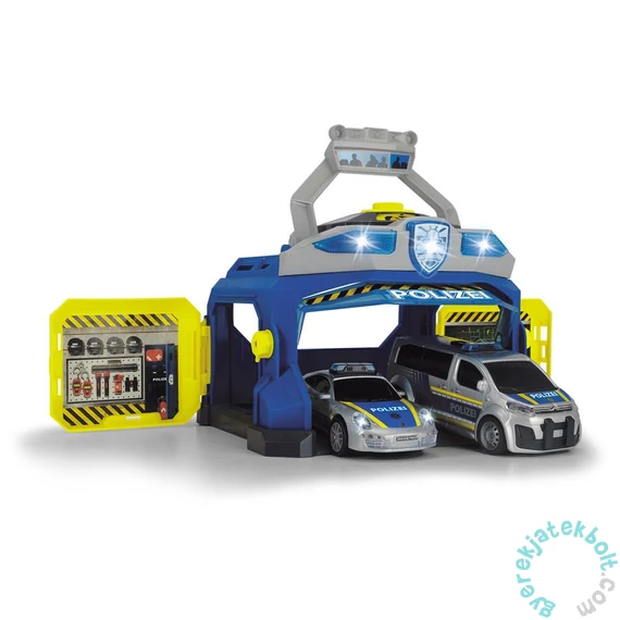 Dickie Rendőrparancsnokság autókkal játék (3715010)