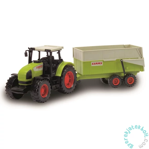 Dickie Claas traktor utánfutóval - 57 cm (203739000)