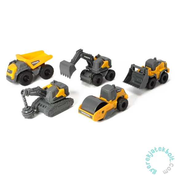 Dickie Construction Volvo 5 db-os mini munkagépek szett (203722008)
