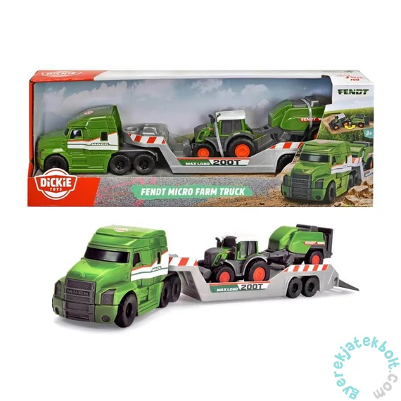 Dickie Fendt Mikro Farm Teherautó játékszett (203735006)