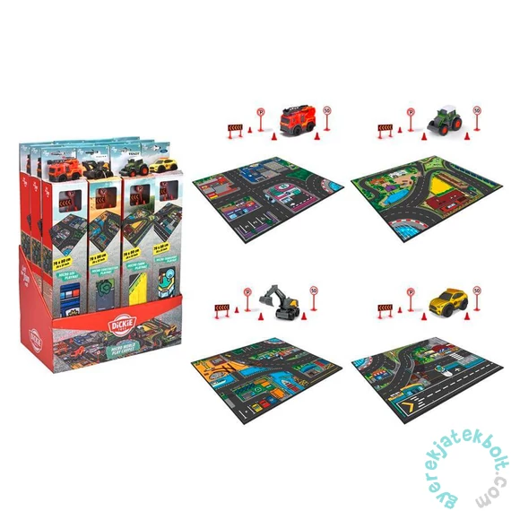 Dickie Micro World játszószőnyeg - 4 féle (203746018)