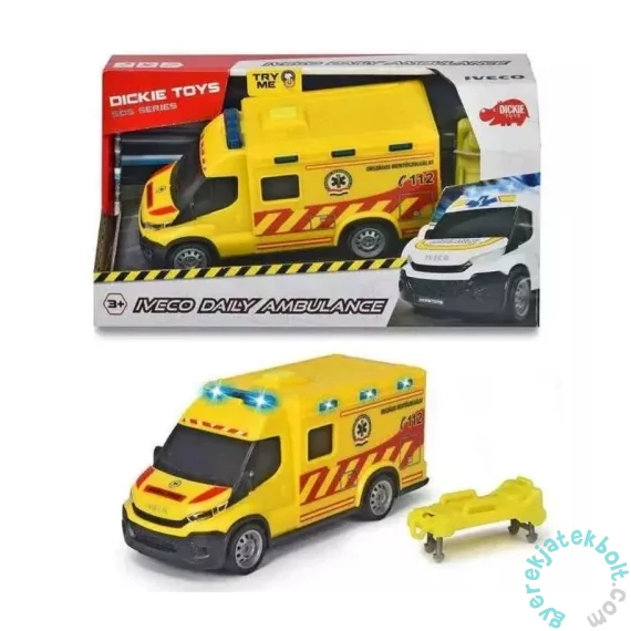 Dickie SOS Iveco Ambulance magyar mentőautó (203713019006)