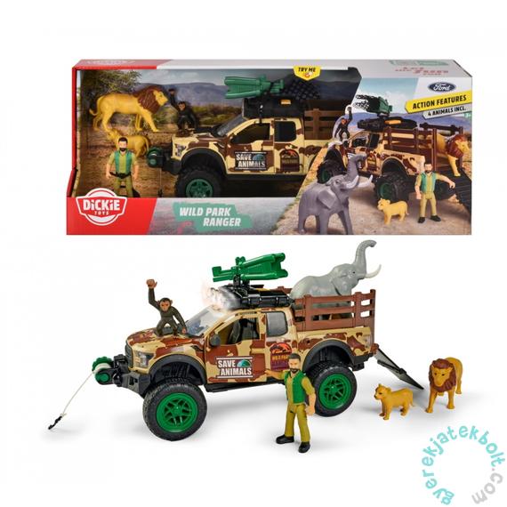 Dickie Vadaspark játékszett Ford Raptor terepjáróval (203837016)
