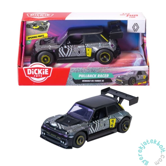 Dickie Visszahúzhatós kisautó - Racer Renault RS Turbo (203742013)