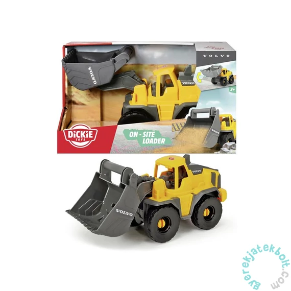 Dickie Volvo On-site játék rakodógép - 26 cm