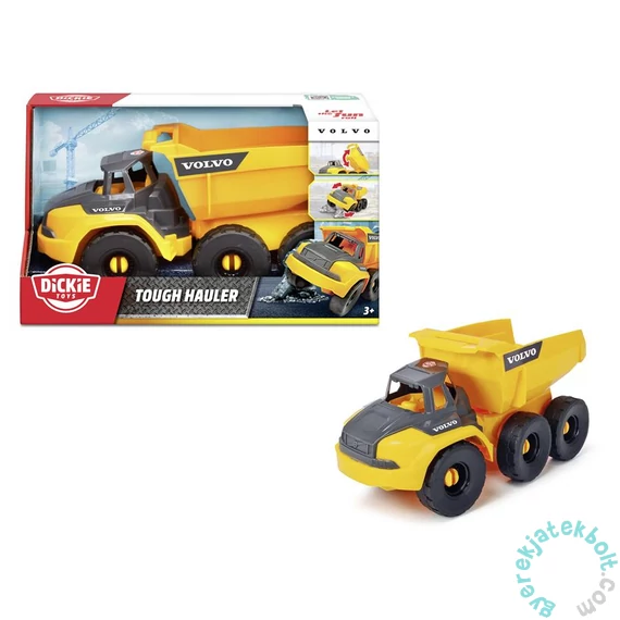 Dickie Volvo Tough Hauler játék dömper - 26 cm (203724009)