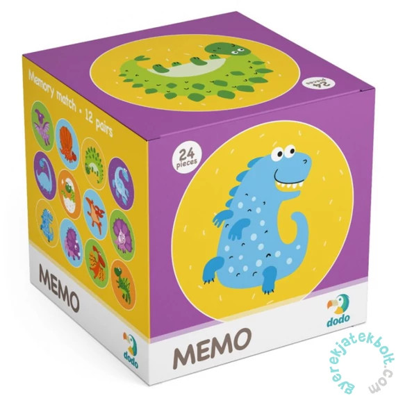 Dodo Mini Memóriajáték - Dinoszauruszok