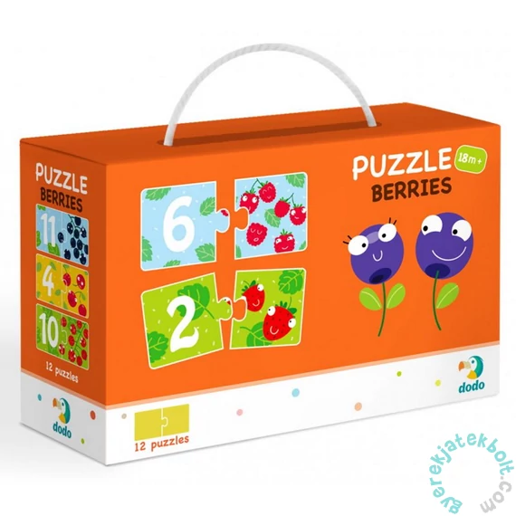 Dodo 2 x 12 db-os Duo puzzle - Bogyók (300116)