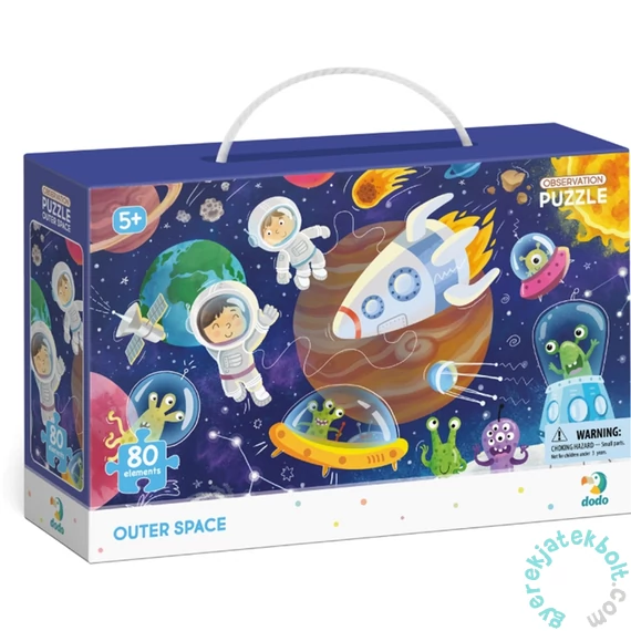 Dodo 80 db-os - Figyeld meg! puzzle - Űrutazás (300368)