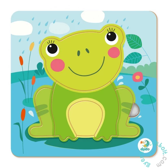Dodo 5 db-os Keretes Baby puzzle - Béka (300360)