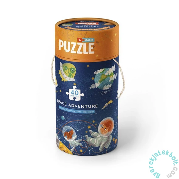 Dodo Mon puzzle és társas - Űrutazás - 40 db (200112)