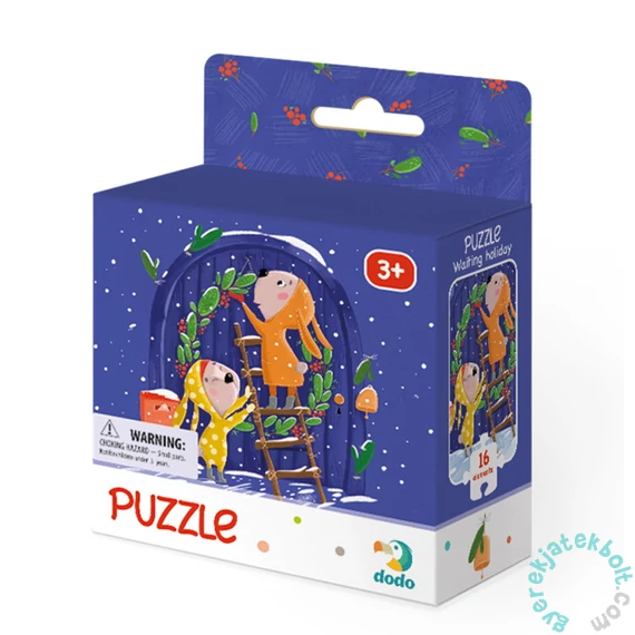 Dodo 16 db-os puzzle - Ünnepi készülődés (300263)