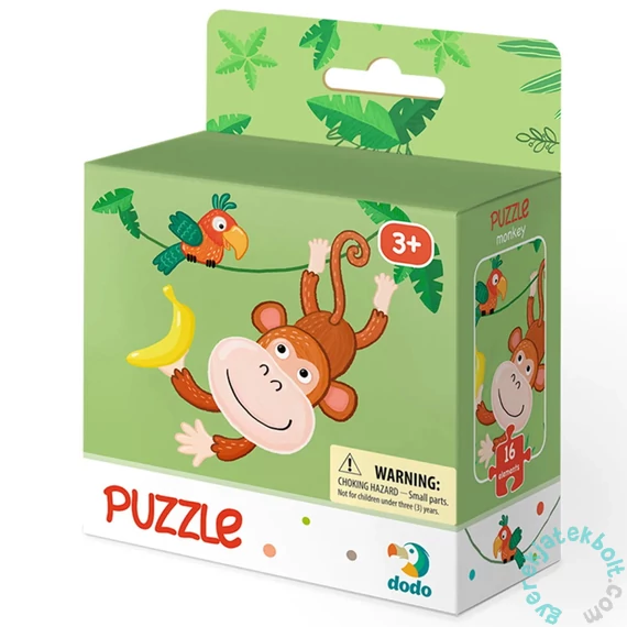 Dodo 16 db-os puzzle - Kis majom (300164)