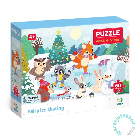 Dodo Season Series 60 db-os puzzle - Korcsolyázás a jégen (300410)