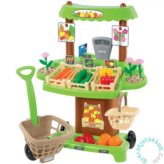 Écoiffier Chef Zöldségespult bevásárlókocsival (1741)