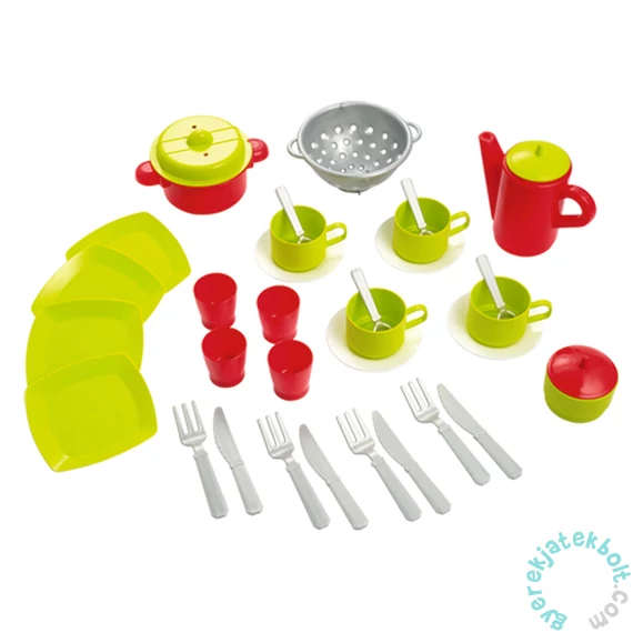 Écoiffier étkészlet táskában (2640)