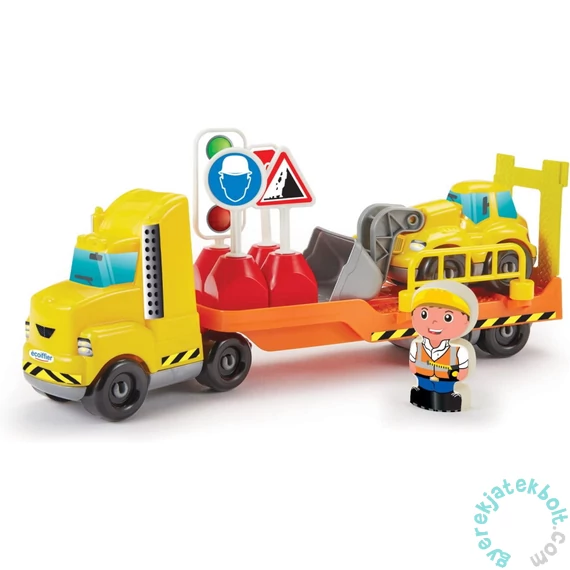 Écoiffier Abrick Építkezési járművek játékszett figurával (3291)