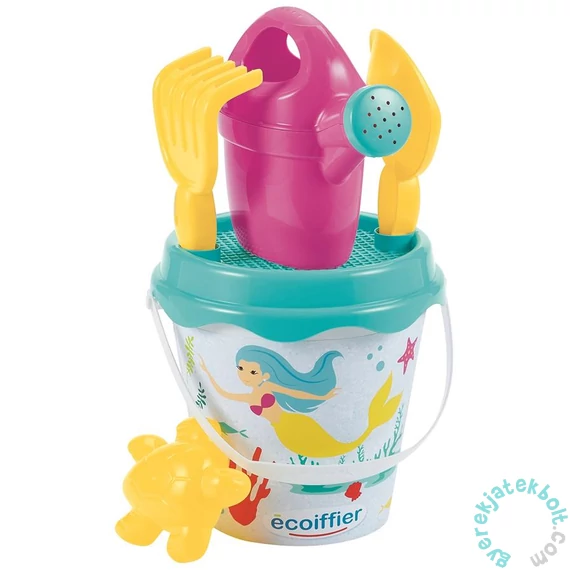 Écoiffier Sellő Homokozó szett nagy vödörrel (0676)