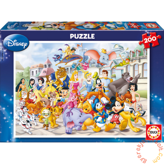 Educa 200 db-os puzzle - Disney parádé (13289)