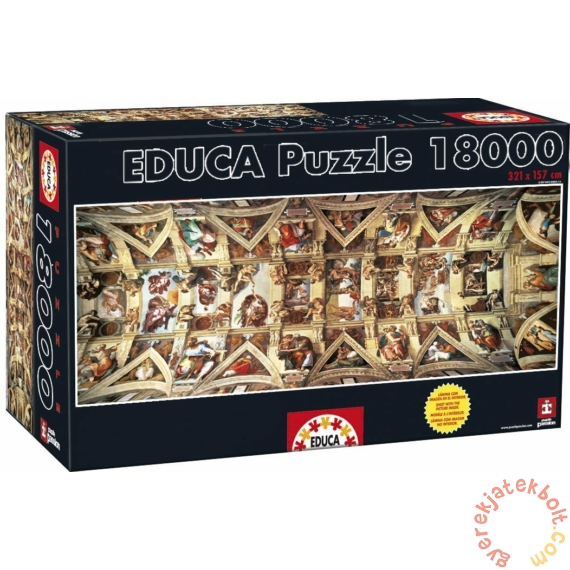 Educa 18000 db-os puzzle - Sixtus-kápolna (16065)