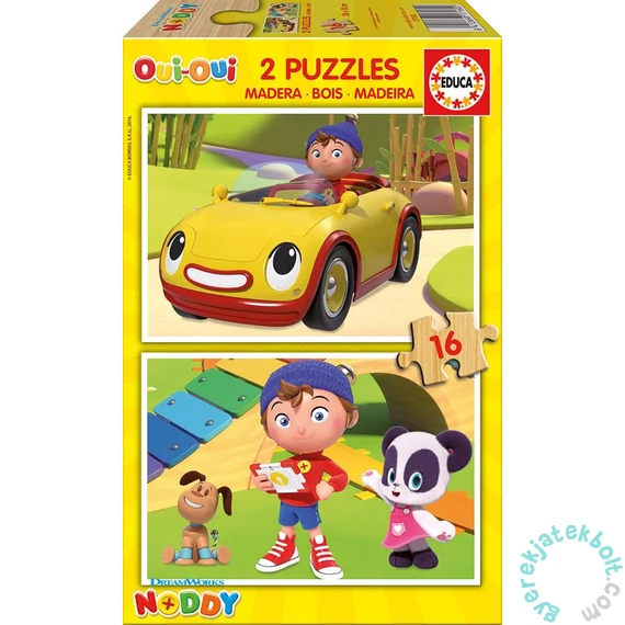 Educa 2 x 16 db-os fa puzzle - Noddy (17160)