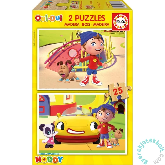 Educa 2 x 25 db-os fa puzzle - Noddy (17161)