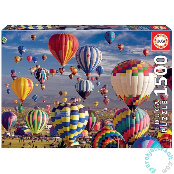 Educa 1500 db-os puzzle - Hőlégballonok (17977)
