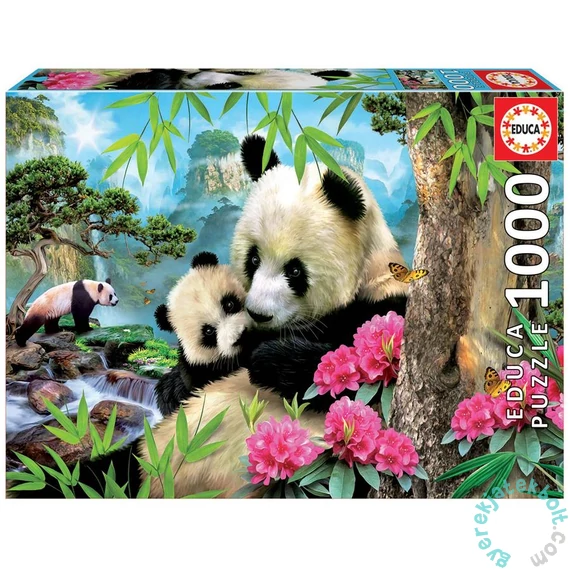 Educa 1000 db-os puzzle - Pandák (17995)