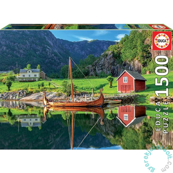Educa 1500 db-os puzzle - Viking hajó (18006)