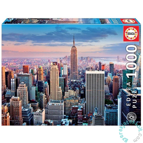 Educa 1000 db-os HDR puzzle - Manhattan - New York (14811)