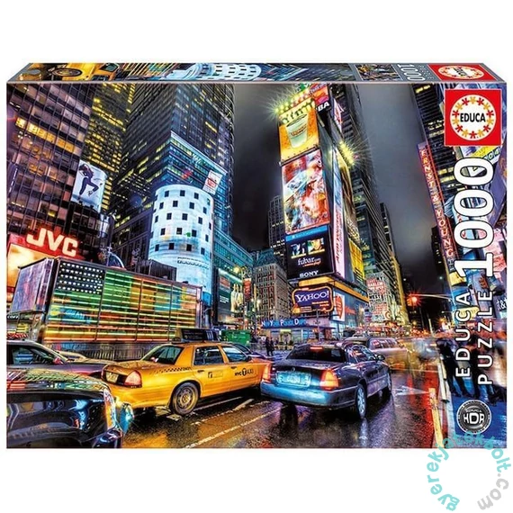 Educa 1000 db-os HDR puzzle - Time Square - New York (15525)