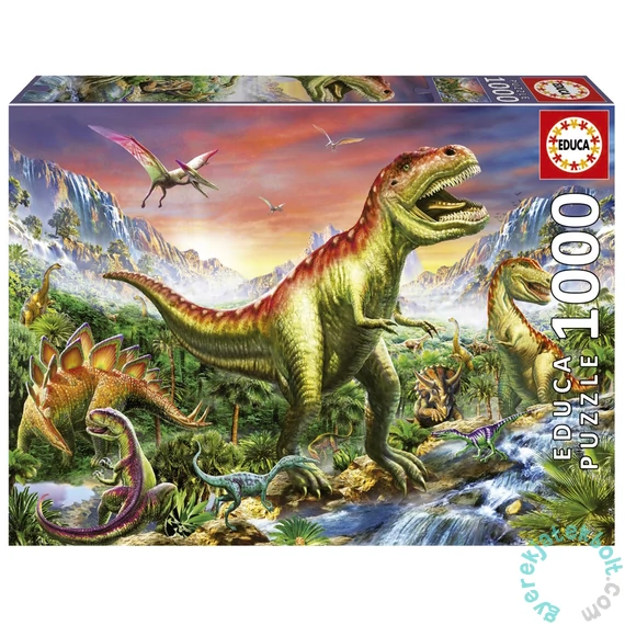 Educa 1000 db-os puzzle - Jurassic forest (19560)