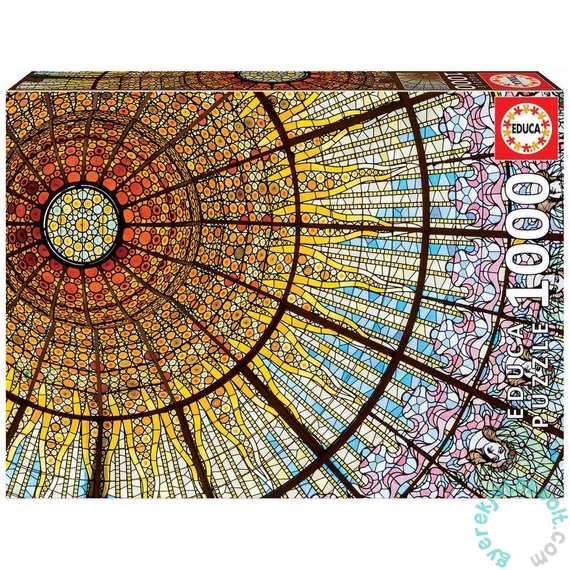 Educa - 1000 db-os puzzle - Ólomüveg ablak (19256)