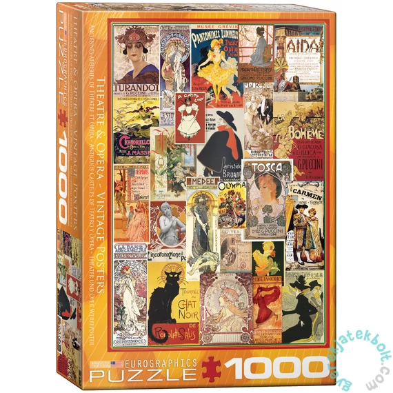 Educa - 1000 db-os puzzle - Poszter kollázs (19258)
