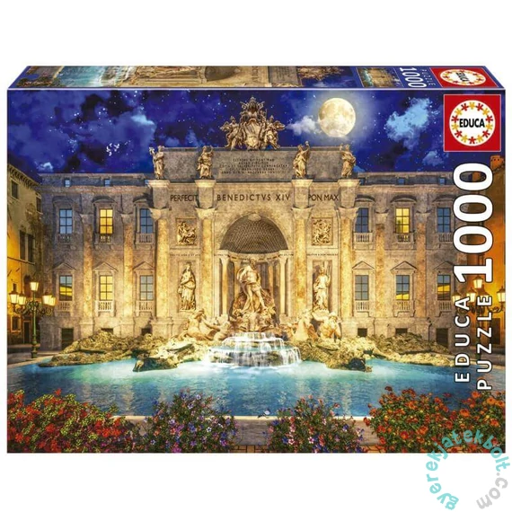 Educa 1000 db-os puzzle - Trevi-kút - Róma (19923)